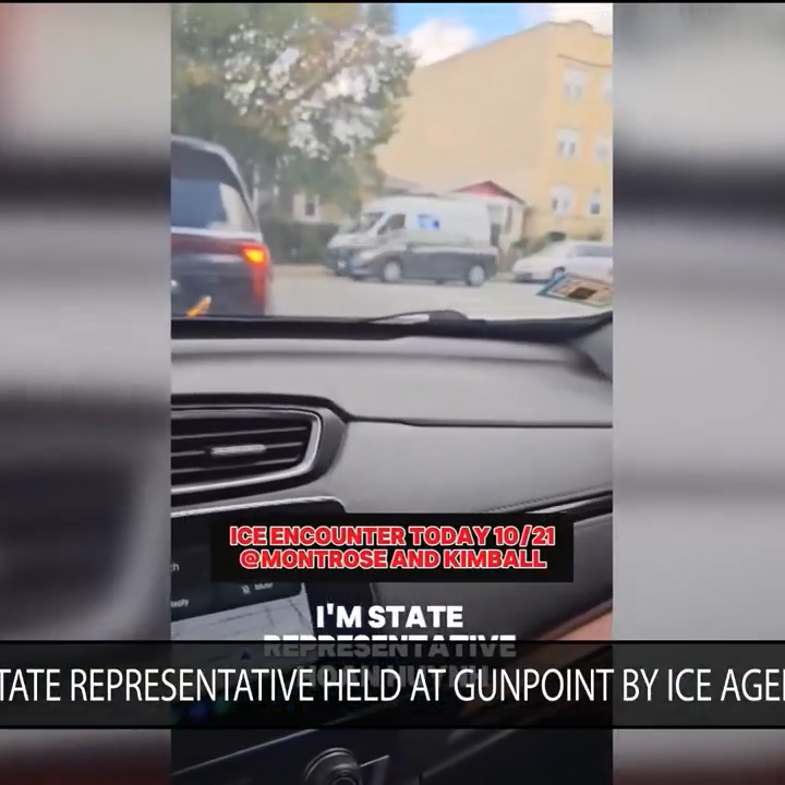 IL State Representative stopped at gunpoint by ICE agents